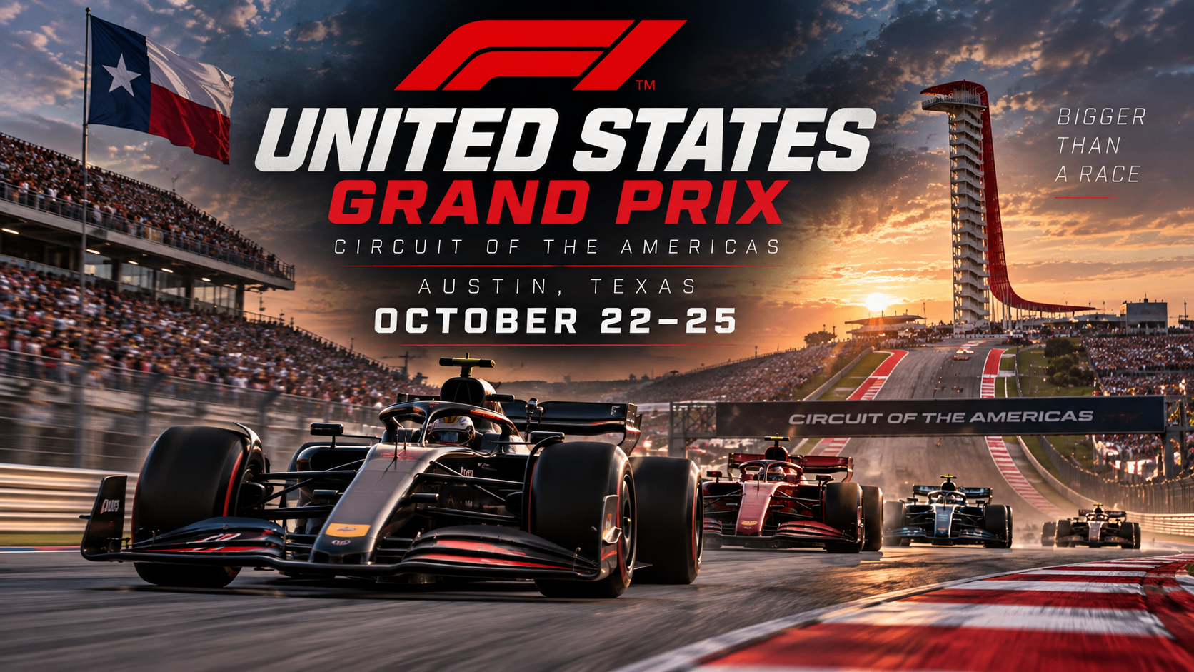 Formula 1 United States Grand Prix at Circuit of the Americas poster