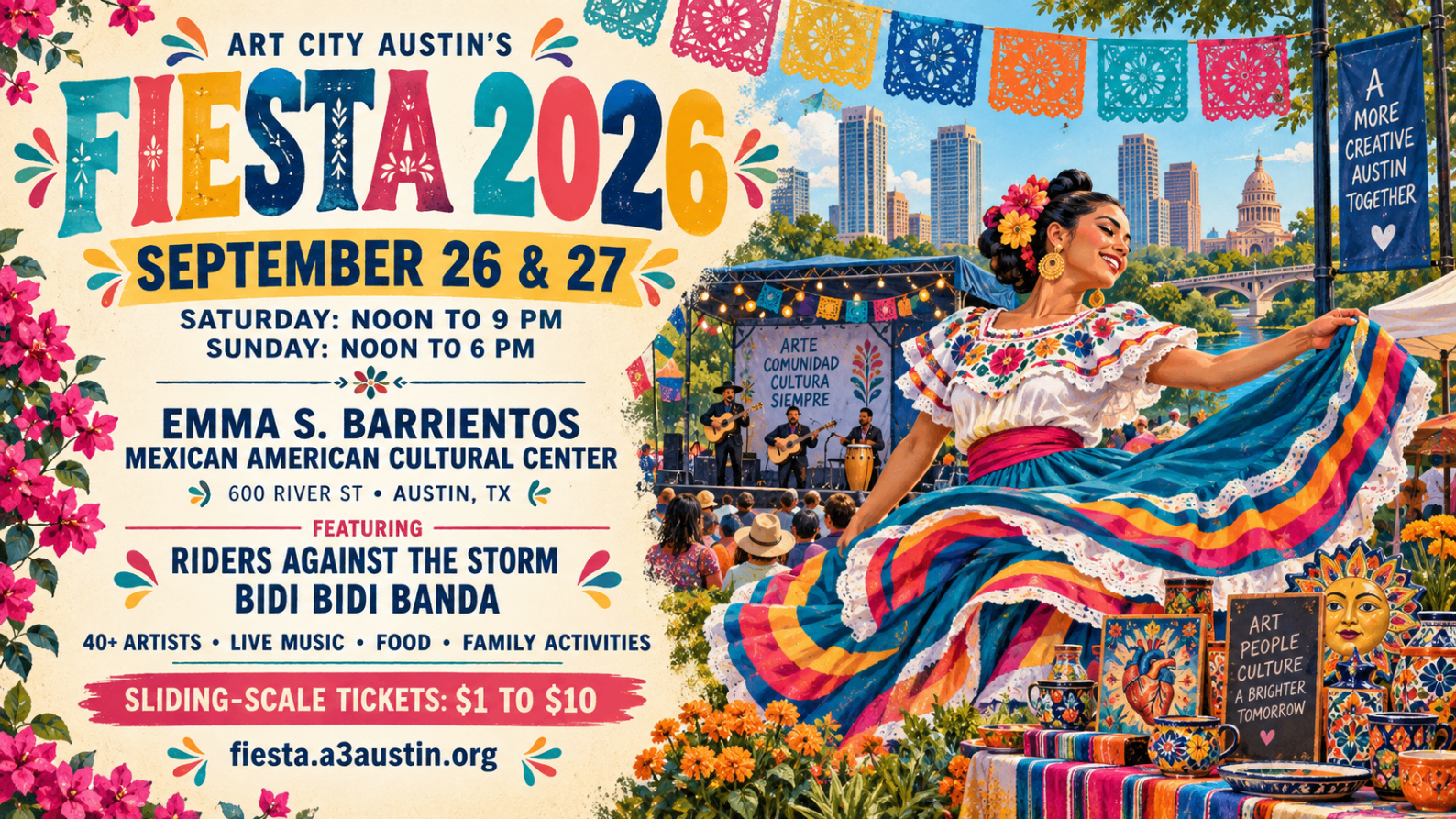 Fiesta Austin 2026 event poster